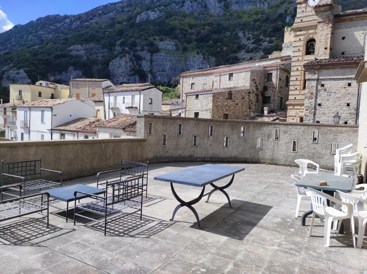 Antica Dimora Palazzo Rovitti Bed and Breakfast Cerchiara di Calabria Buitenkant foto