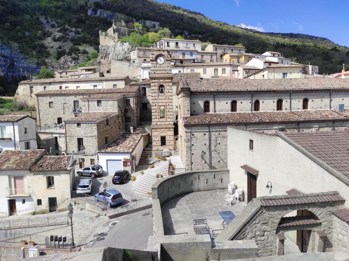 Antica Dimora Palazzo Rovitti Bed and Breakfast Cerchiara di Calabria Buitenkant foto