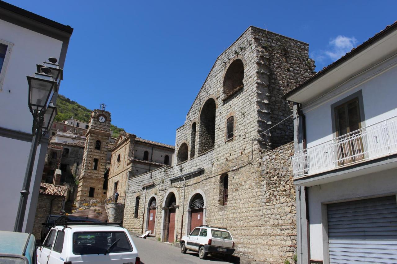 Antica Dimora Palazzo Rovitti Bed and Breakfast Cerchiara di Calabria Buitenkant foto
